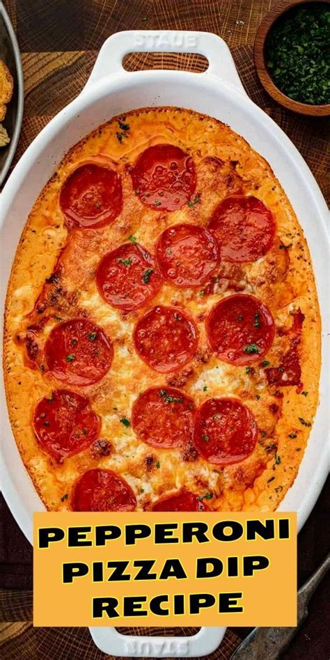 Pepperoni Pizza Dip Recipe I 2024