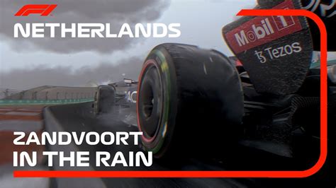 Verstappen Onboard And Visor Cam Dutch Gp With Rain Youtube