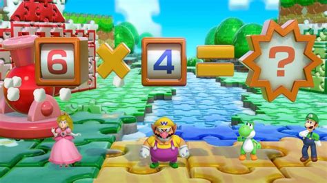 Super Mario Party Battle Minigame Wario Vs Yoshi Vs Luigi Vs Peach