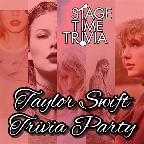 Taylor Swift Trivia Party - Stage Time Trivia