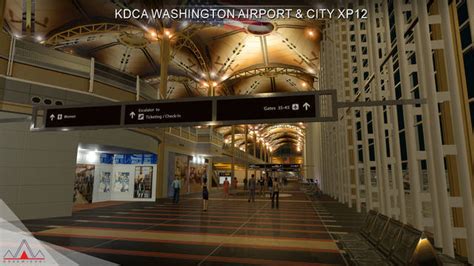 Just Flight - KDCA Washington Airport & City XP12