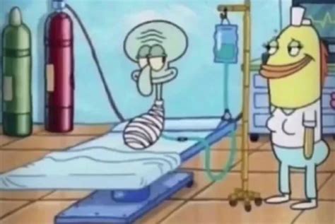 Squidward Tentacle Less X Nurse R Hentaiamputee