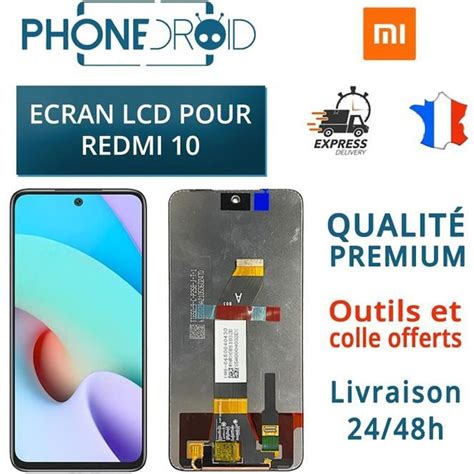 Cran Complet Lcd Tactile Xiaomi Redmi Black Outils Stock En