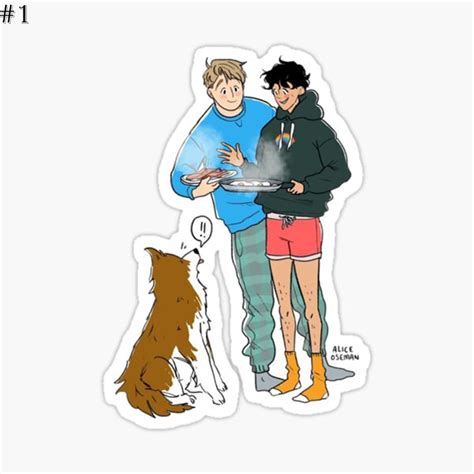 Heartstopper Sticker Sticker Happy Pride Stickers Nick Etsy