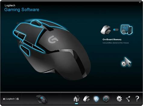 Logitech G402 Hyperion Fury Mouse Review > Software Utility | TechSpot