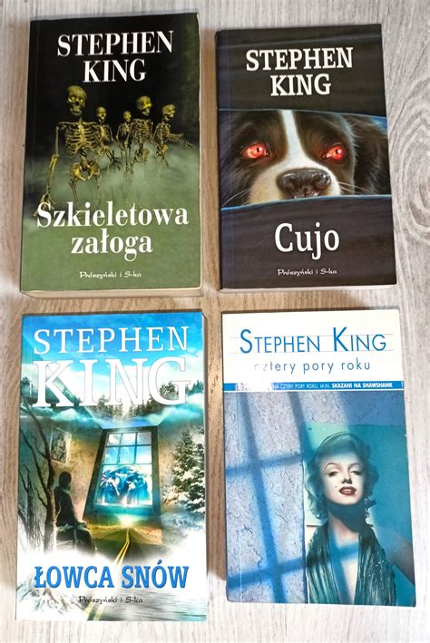 Stephen King Cujo Cztery pory roku Shawshank Łowca snów Szkieletowa