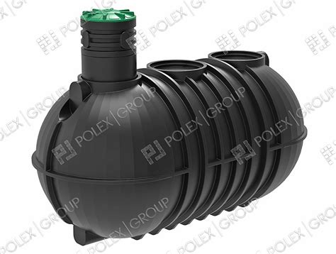 Подземный резервуар 15000 литров (15 м3) пластиковый для воды и канализации