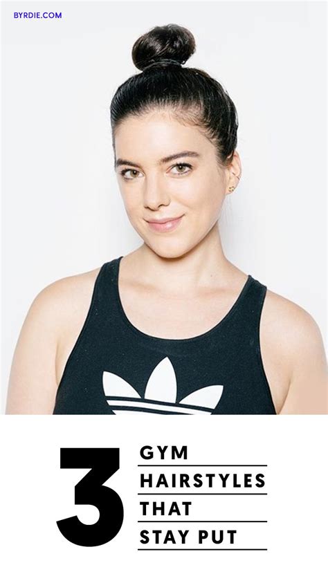 The Best Hairstyles To Wear To The Gym Workout Hairstyles Gym