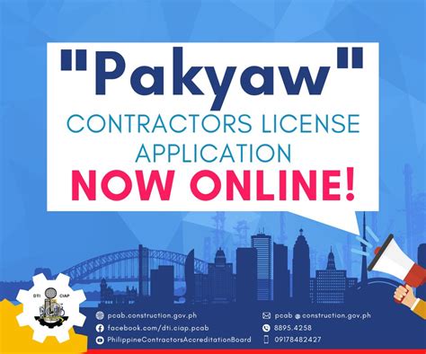 Pcab Pakyaw License Applying For A Pakyaw License Online Pinoy Builders