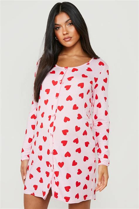 Maternity Pyjamas Maternity Nightwear Boohoo Uk