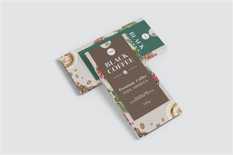 Chocolate Packaging Box Mockup Vol 1.4 - Design Template Place