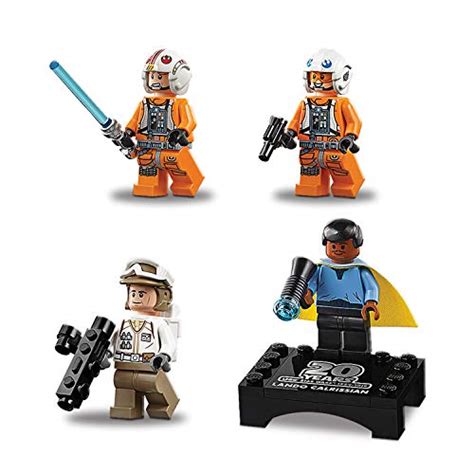 LEGO 75259 Star Wars Snowspeeder-20th Anniversary Edition Set, Battle of Hoth, Colourful ...