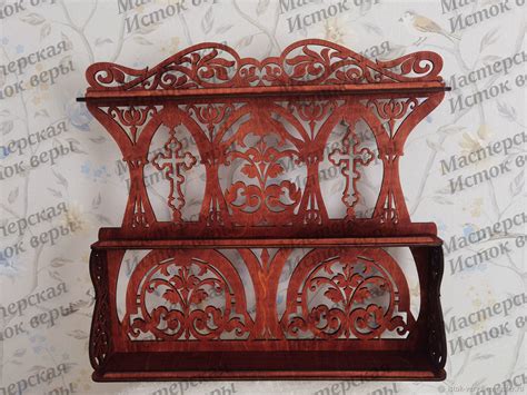 Полка для икон настольная АРТ. 020 в интернет-магазине Ярмарка Мастеров ...
