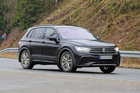 2021 VW Tiguan Drops Nearly All Camouflage And Shows Off Its Sportier