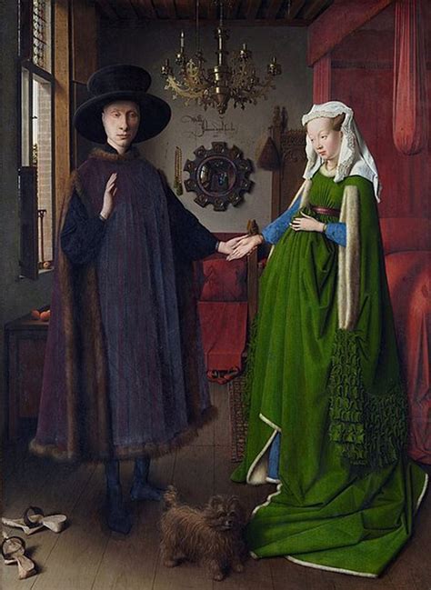 La Belleza Del Día “retrato De Giovanni Arnolfini Y Su Esposa” De Jan Van Eyck Infobae Jan