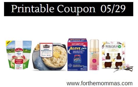 Printable Coupons Roundup 05 29 Save On Burt Bees Galbani Scrubbing