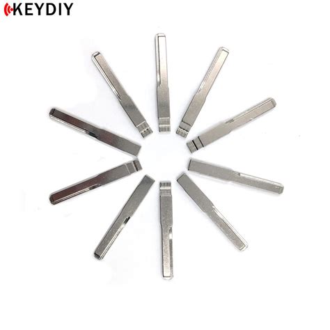 Pcs Lot Metal Blank Uncut Flip Kd Remote Key Blade Hu Hu For