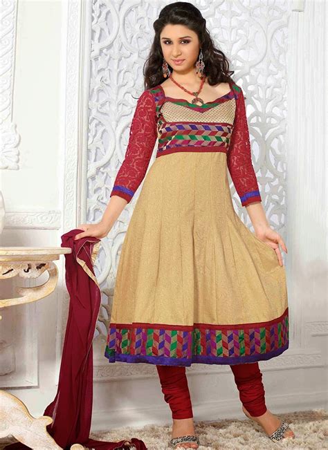 Simple Wedding Anarkali Churidar Dresses 2013 For Women Missy Lovesx3