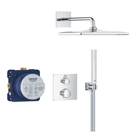 Grohe Quickfix Precision Thermostat Perfect Inbouw Douchesysteem Met