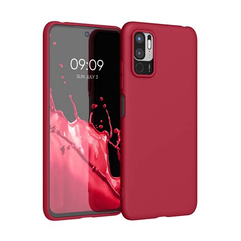 Kwmobile Handyhülle Hülle Kompatibel Mit Xiaomi Redmi Note 10 5g Hülle Silikon Soft