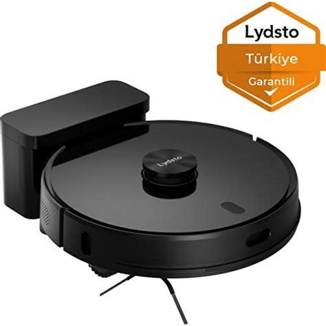 Lydsto Robot Vacuum Cleaner R D Black Lydsto T Rk Ye Garant L