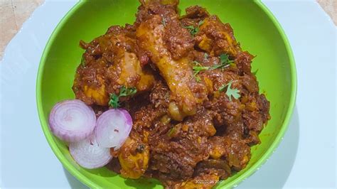 Spicy Chicken Fry Recipe Chicken Curry Ammakutti6809 Youtube