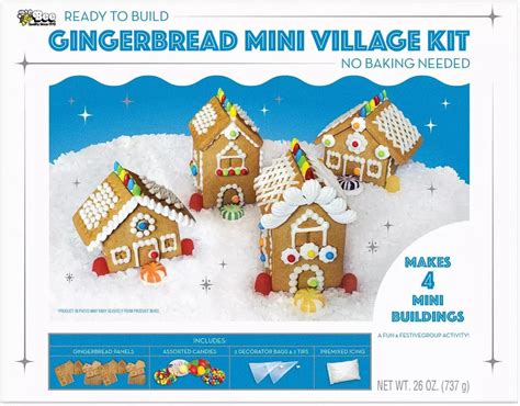 Mini Village Gingerbread House Kit Amazon Ca Grocery And Gourmet Food