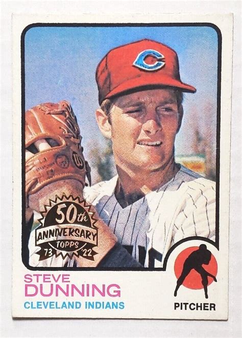 Topps Heritage Steve Dunning Gold Stamped Buyback Box Topper