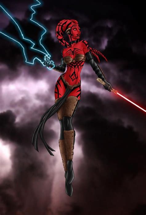 Darth Talon And Aayla Secura Star Wars Star Wars Fan Art Star Wars