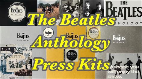 The Beatles Anthology Series 1 2 And 3 Rare Press Kits Youtube