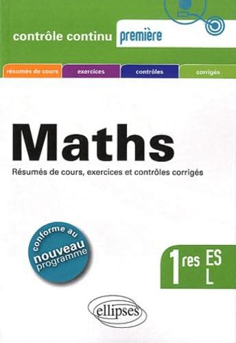 Amazon In Buy Mathematiques Premieres Es Et L Conforme Au Nouveau