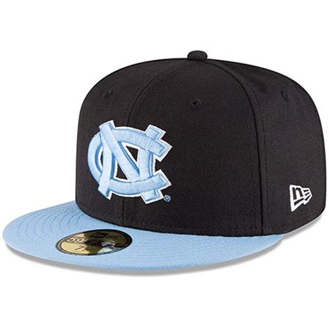 North Carolina Tar Heels New Era Basic 59fifty Fitted Hat Black