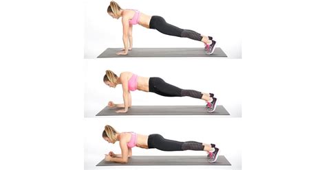 High-Low Plank | Easy No-Equipment Workout | POPSUGAR Fitness Photo 11