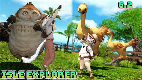 Ffxiv Isle Explorer S Attire Island Sanctuary Outfit Youtube