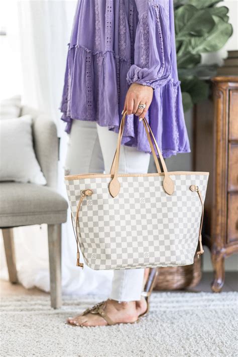 Louis Vuitton Neverfull Review Why We Love Designer Consignment The Double Take Girls