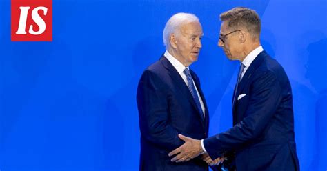 Presidentti Stubb Kommentoi Bidenin P T St Ilta Sanomat