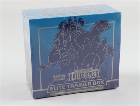 Pokemon Tcg Sword And Shield Battle Styles Elite Trainer Box With 8