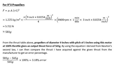 Propeller Calculations