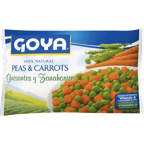 Goya Peas And Carrots Frozen Vegetables Hispanic Foodtown