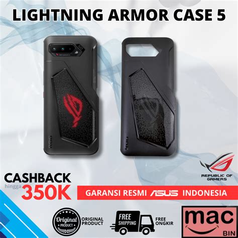 Jual Asus Rog Phone 5 Original Lightning Armor Case Shopee Indonesia