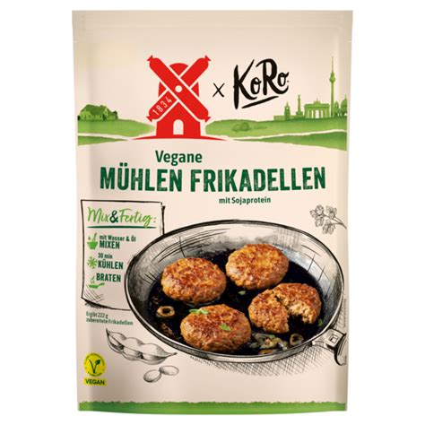 Röstbrot mit veganen Frikadellen Rügenwalder Mühle