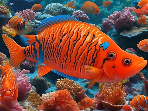 Premium Photo | Beautiful color mandarin fish colorfull mandarin fish ...