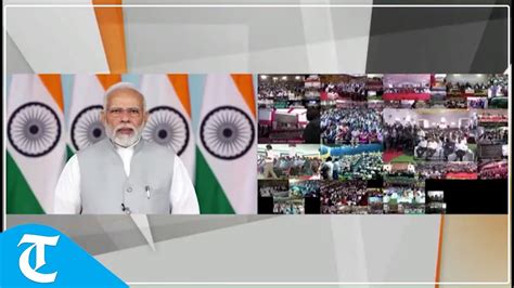 Pm Modi Launches Rozgar Mela Via Video Conferencing Youtube