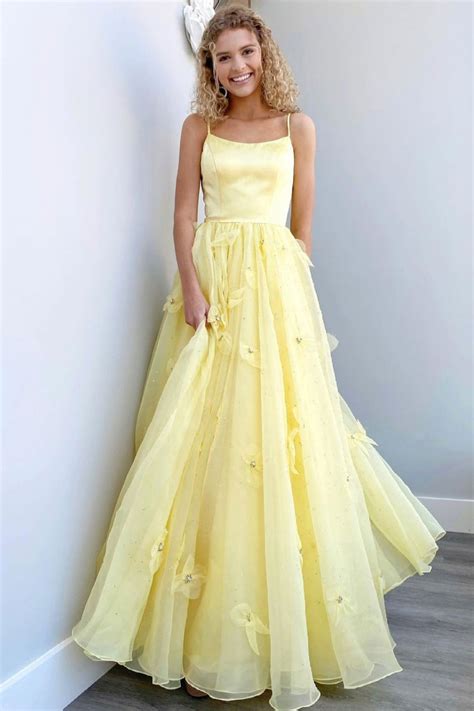 Yellow Ball Gowns