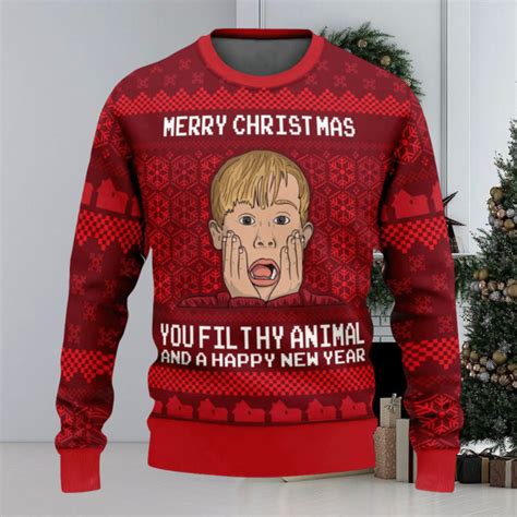 Home Alone Ugly Christmas Sweater Teejeep