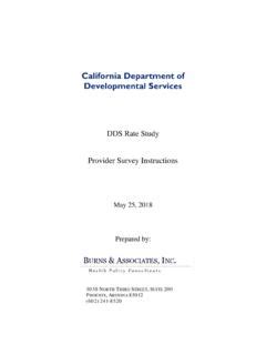 California Department Of Developmental Services California Department