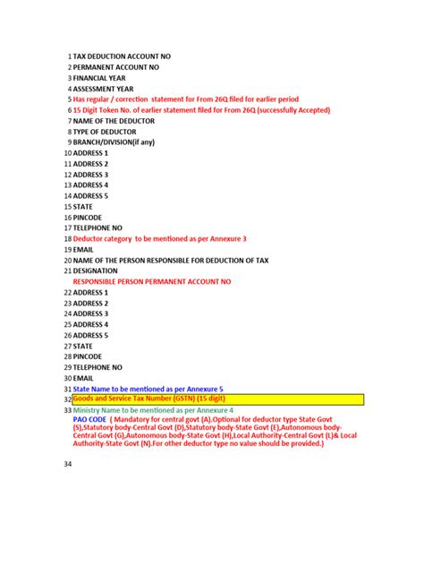 Form 26q - 1st QTR MGP 2023-24 With 15g & 15h (Sample) | PDF | Capital ...