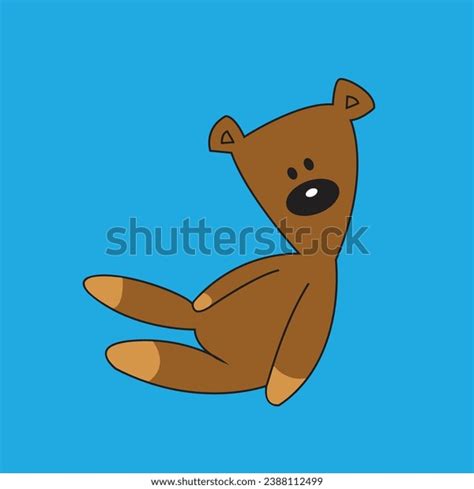 This Mr Bean Teddy Bear Vector Stock Vector (Royalty Free) 2388112499 ...