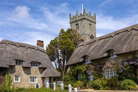 Godshill On The Isle Of Wight UK Stock Photo Image Of Landmarks