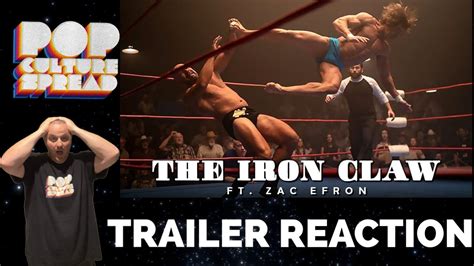 The Iron Claw Trailer 1 2023 Trailer Reaction Zac Efron Theironclaw